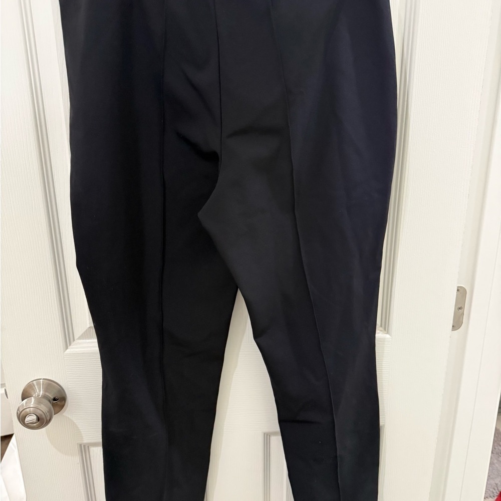 Lafayette 148 New York Black Cropped Pants - Picture 5 of 6